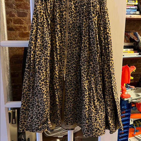 Anthropologie Tommie Leopard Print Midi Dress - Picture 3 of 8